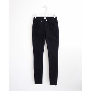 Asos Denim Black High Waist Skinny Jeans sz 28